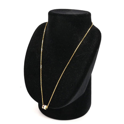 Boucheron ブシュロン K18YG/PG/WG キャトル クラシック ダイヤ ネックレス JPN00668 9.5g 47cm レディース【中古】【美品】