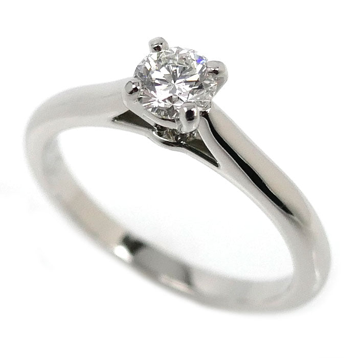 CARTIER カルティエ Pt950プラチナ ソリテール1865 ダイヤ リング・指輪 ダイヤモンド0.31ct 9号 49 3.6g レディース【中古】【美品】