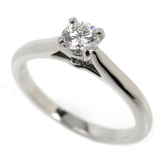 CARTIER カルティエ Pt950プラチナ ソリテール1865 ダイヤ リング・指輪 ダイヤモンド0.31ct 9号 49 3.6g レディース【中古】【美品】