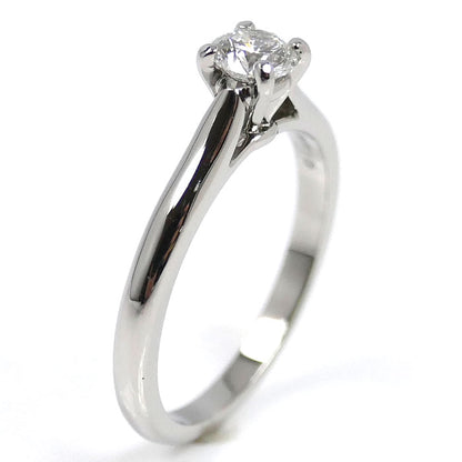 CARTIER カルティエ Pt950プラチナ ソリテール1865 ダイヤ リング・指輪 ダイヤモンド0.31ct 9号 49 3.6g レディース【中古】【美品】