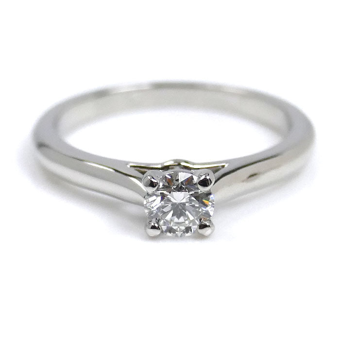 CARTIER カルティエ Pt950プラチナ ソリテール1865 ダイヤ リング・指輪 ダイヤモンド0.31ct 9号 49 3.6g レディース【中古】【美品】
