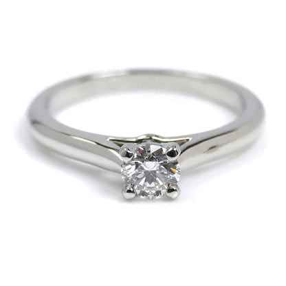 CARTIER カルティエ Pt950プラチナ ソリテール1865 ダイヤ リング・指輪 ダイヤモンド0.31ct 9号 49 3.6g レディース【中古】【美品】