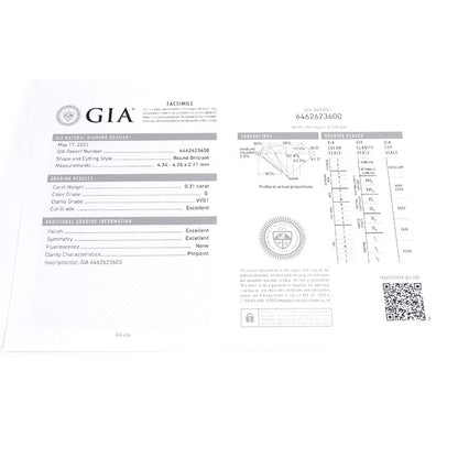 CARTIER カルティエ Pt950プラチナ ソリテール1865 ダイヤ リング・指輪 ダイヤモンド0.31ct 9号 49 3.6g レディース【中古】【美品】