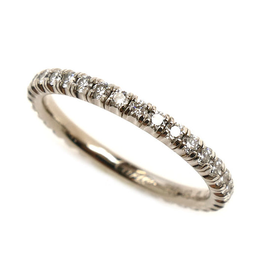 CARTIER カルティエ K18WG ホワイトゴールド エタンセル ドゥ カルティエ フルエタニティ ダイヤ リング・指輪 B4077949 9号 49 1.7g レディース【中古】【美品】