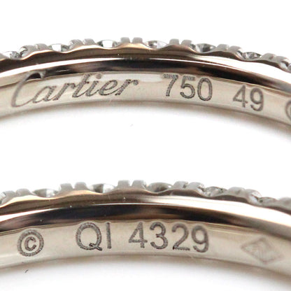 CARTIER カルティエ K18WG ホワイトゴールド エタンセル ドゥ カルティエ フルエタニティ ダイヤ リング・指輪 B4077949 9号 49 1.7g レディース【中古】【美品】