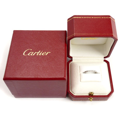 CARTIER カルティエ K18WG ホワイトゴールド エタンセル ドゥ カルティエ フルエタニティ ダイヤ リング・指輪 B4077949 9号 49 1.7g レディース【中古】【美品】