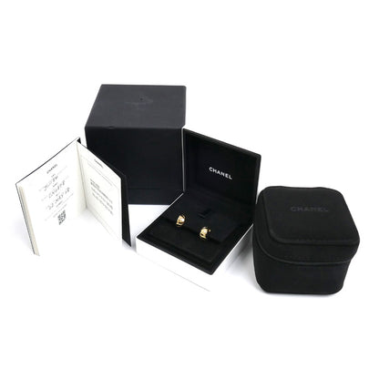 CHANEL シャネル K18YG イエローゴールド ココクラッシュ ピアス J11134 6.6g レディース【中古】【美品】