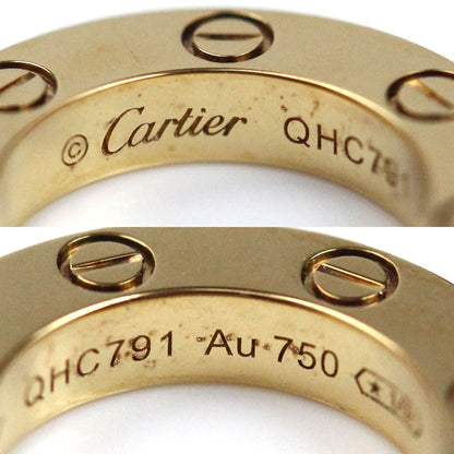 CARTIER カルティエ K18YG イエローゴールド ラブ シングル ピアス B8301423 1.6g レディース【中古】【美品】