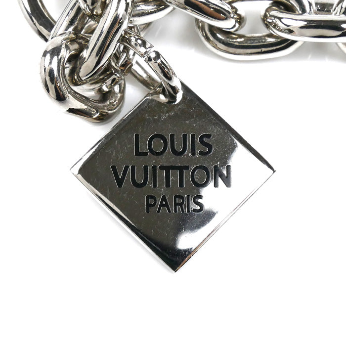 LOUIS VUITTON ルイ・ヴィトン シェンヌアノクレ キーホルダー シルバー M65076 OB0141 ユニセックス【中古】【美品】