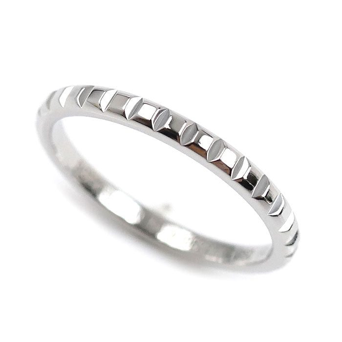 Boucheron ブシュロン Pt950プラチナ クルドパリ スモール リング・指輪 JAL01160 14号 54 3.1g メンズ【中古】【美品】