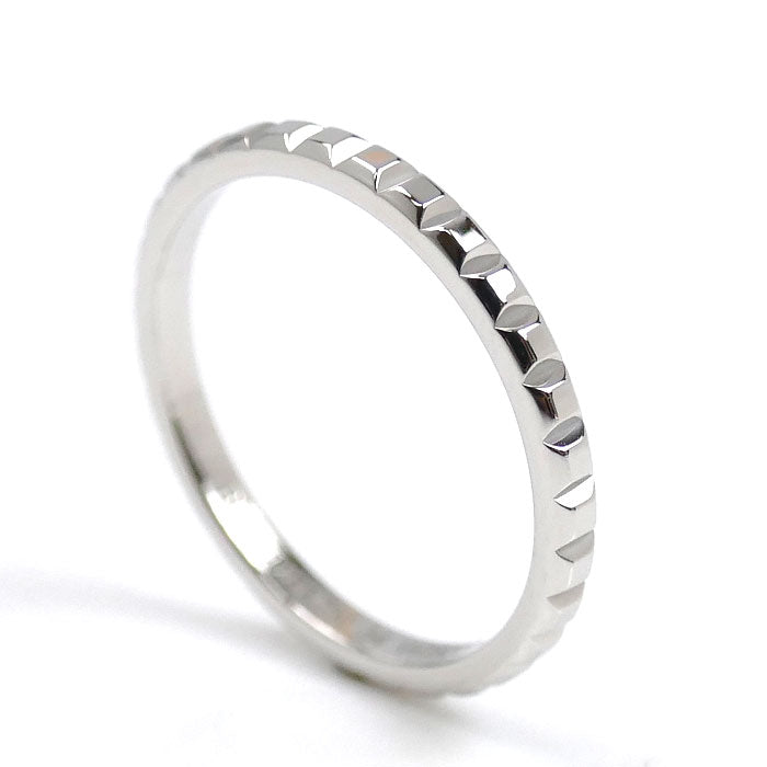 Boucheron ブシュロン Pt950プラチナ クルドパリ スモール リング・指輪 JAL01160 14号 54 3.1g メンズ【中古】【美品】