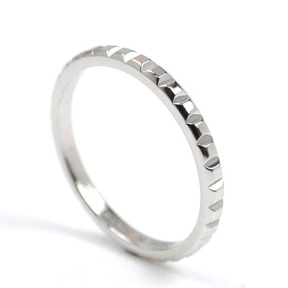 Boucheron ブシュロン Pt950プラチナ クルドパリ スモール リング・指輪 JAL01160 14号 54 3.1g メンズ【中古】【美品】