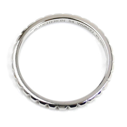 Boucheron ブシュロン Pt950プラチナ クルドパリ スモール リング・指輪 JAL01160 14号 54 3.1g メンズ【中古】【美品】
