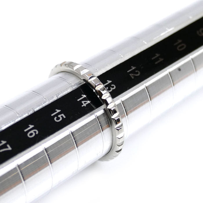 Boucheron ブシュロン Pt950プラチナ クルドパリ スモール リング・指輪 JAL01160 14号 54 3.1g メンズ【中古】【美品】