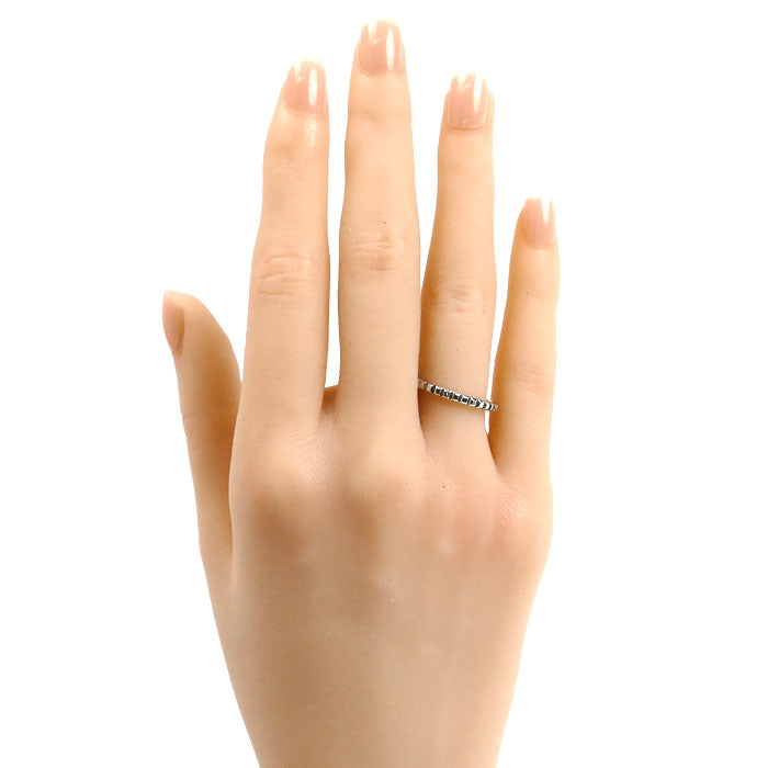 Boucheron ブシュロン Pt950プラチナ クルドパリ スモール リング・指輪 JAL01160 14号 54 3.1g メンズ【中古】【美品】