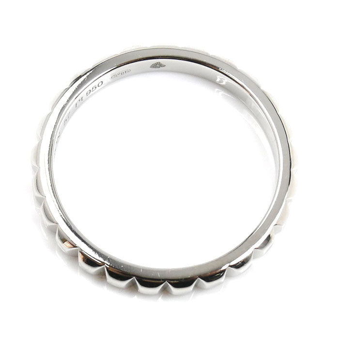 Boucheron ブシュロン Pt950プラチナ クルドパリ ミディアム リング・指輪 JAL0010957 16.5号 57 5.3g メンズ【中古】【美品】