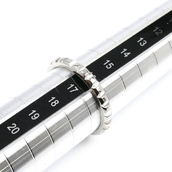 Boucheron ブシュロン Pt950プラチナ クルドパリ ミディアム リング・指輪 JAL0010957 16.5号 57 5.3g メンズ【中古】【美品】