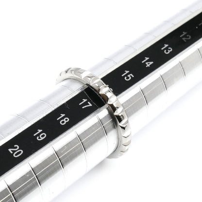 Boucheron ブシュロン Pt950プラチナ クルドパリ ミディアム リング・指輪 JAL0010957 16.5号 57 5.3g メンズ【中古】【美品】