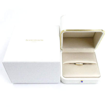 Boucheron ブシュロン K18YG/WG キャトル ラディアント ハーフ フルパヴェ リング・指輪 JAL00134 ダイヤモンド 9号 49 3.3g レディース【中古】【美品】