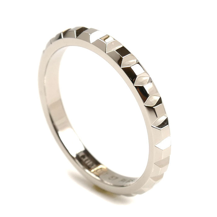 Boucheron ブシュロン Pt950プラチナ クルドパリ ミディアム リング・指輪 JAL00109 16.5号 57 5.3g ユニセックス【中古】【美品】