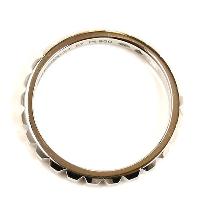 Boucheron ブシュロン Pt950プラチナ クルドパリ ミディアム リング・指輪 JAL00109 16.5号 57 5.3g ユニセックス【中古】【美品】