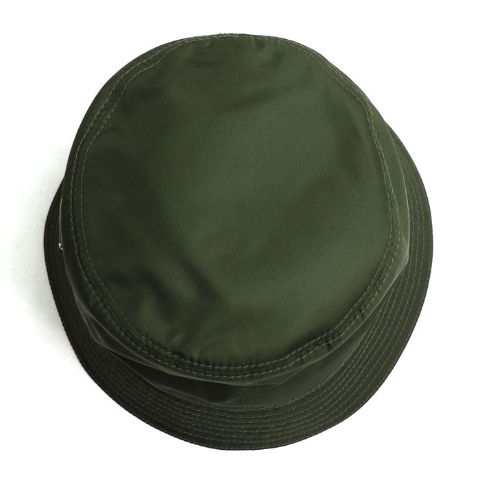 PRADA プラダ Re Nylon リ ナイロン バケットハット ハット カーキ 2HC137 2DMI F0244 L ユニセックス【中古】【美品】