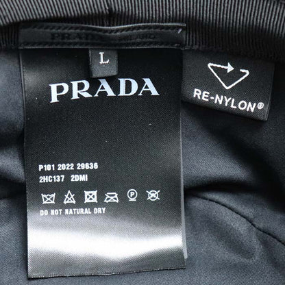 PRADA プラダ Re Nylon リ ナイロン バケットハット ハット カーキ 2HC137 2DMI F0244 L ユニセックス【中古】【美品】