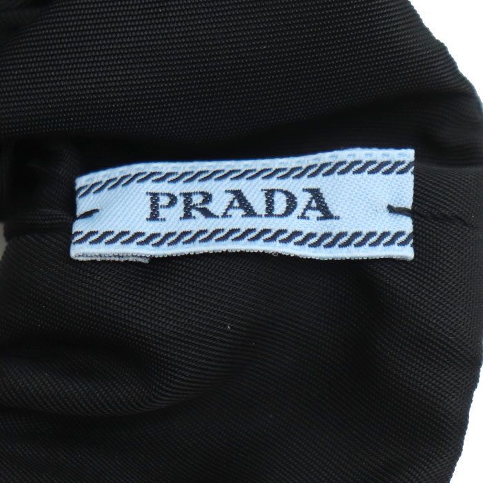 PRADA プラダ リサイクルナイロン ヘアアクセサリー シュシュ 1F015 2DMI F0002 レディース【中古】【美品】