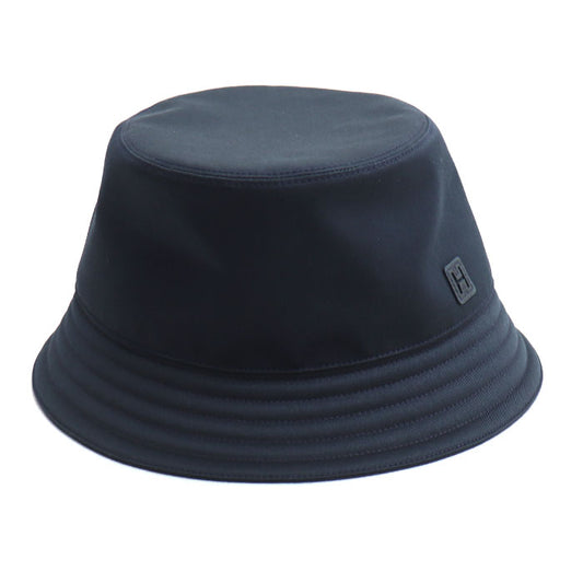 HERMES エルメス フレッドHカット バケットハット ハット ネイビー H241022N 
61 ユニセックス【中古】【美品】