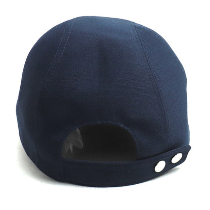 HERMES エルメス デイビス ポワ・メドール キャップ ネイビー H251057N 56 ユニセックス【中古】【美品】