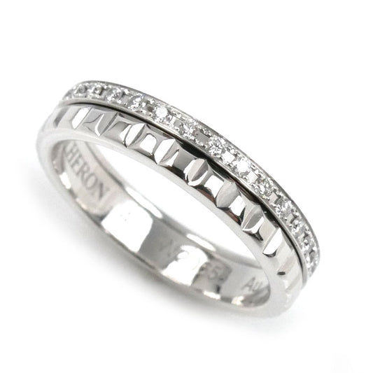 Boucheron ブシュロン K18WG ホワイトゴールド キャトル ラディアント クルドパリ リング・指輪 JAL00281 ダイヤモンド 7号 47 3.4g レディース【中古】【美品】