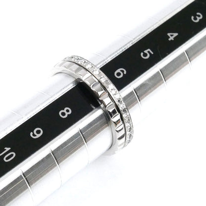 Boucheron ブシュロン K18WG ホワイトゴールド キャトル ラディアント クルドパリ リング・指輪 JAL00281 ダイヤモンド 7号 47 3.4g レディース【中古】【美品】