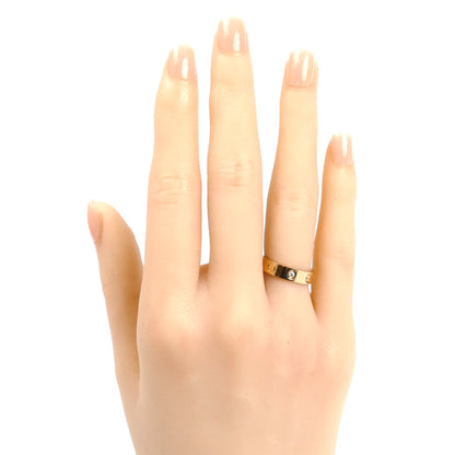 CARTIER カルティエ K18PG ピンクゴールド ミニラブ 1P ダイヤ リング・指輪 B4050747 ダイヤモンド 7号 47 4.1g レディース【中古】