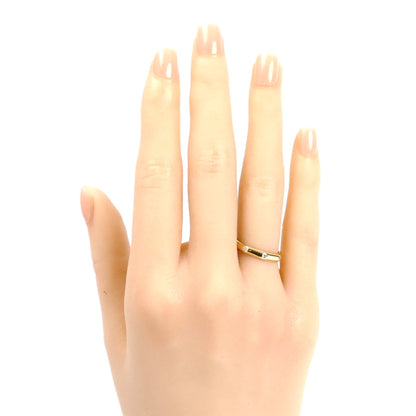 BVLGARI ブルガリ K18YG イエローゴールド オクタゴナル ダイヤ リング・指輪 ダイヤモンド 8.5号 2.8g レディース【中古】