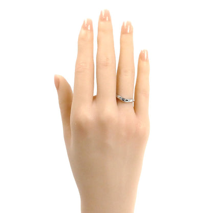 BVLGARI ブルガリ Pt950プラチナ コロナ ウェディング 7P ダイヤ リング・指輪 ダイヤモンド 9号 4.0g レディース【中古】【美品】