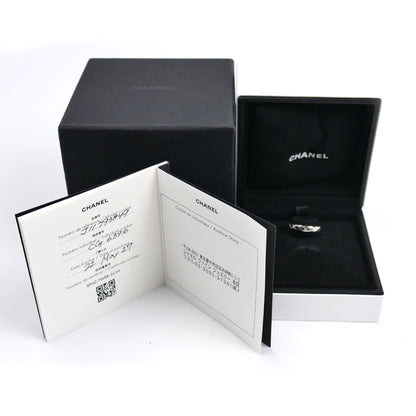 CHANEL シャネル K18WG ホワイトゴールド ココクラッシュ ミニ リング・指輪 J11793 9号 49 3.8g レディース【中古】