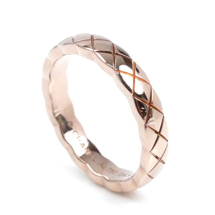 CHANEL シャネル K18BG ココクラッシュ リング・指輪 J11785 7号 47 3.5g レディース【中古】【美品】