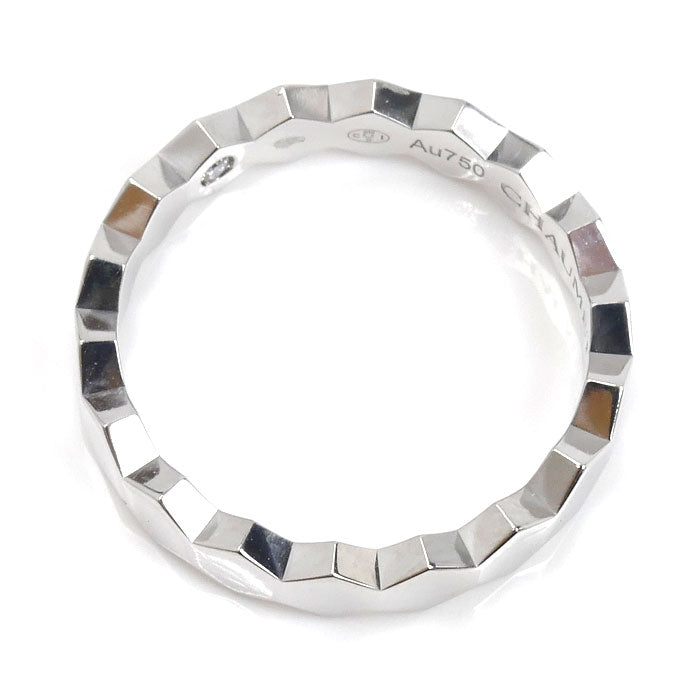 Chaumet ショーメ K18WG ホワイトゴールド ビーマイラブ ハニカム リング・指輪 083358 14号 54 4.5g レディース【中古】【美品】