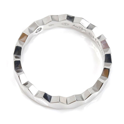 Chaumet ショーメ K18WG ホワイトゴールド ビーマイラブ ハニカム リング・指輪 083358 14号 54 4.5g レディース【中古】【美品】