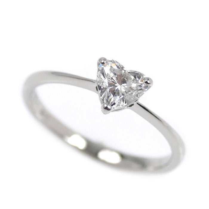 ROYAL ASSCHER Pt900プラチナ ハートシェイプ リング・指輪 ダイヤモンド0.50ct 12号 2.3g レディース【中古】【美品】