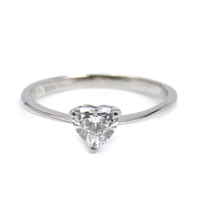 ROYAL ASSCHER Pt900プラチナ ハートシェイプ リング・指輪 ダイヤモンド0.50ct 12号 2.3g レディース【中古】【美品】