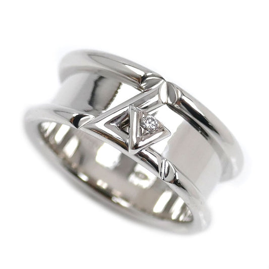 LOUIS VUITTON ルイ・ヴィトン K18WG ホワイトゴールド リング LV ヴォルト ワン リング・指輪 Q9O59 ダイヤモンド 12.7g メンズ【中古】