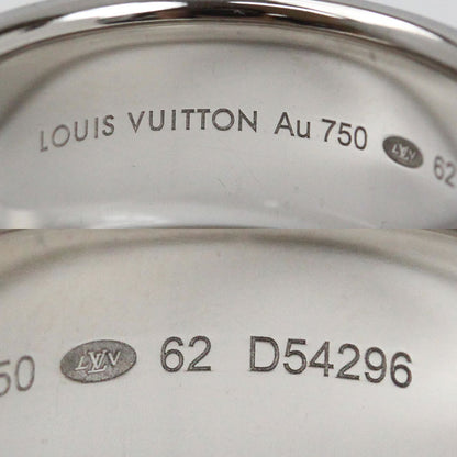 LOUIS VUITTON ルイ・ヴィトン K18WG ホワイトゴールド リング LV ヴォルト ワン リング・指輪 Q9O59 ダイヤモンド 12.7g メンズ【中古】