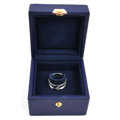 LOUIS VUITTON ルイ・ヴィトン K18WG ホワイトゴールド リング LV ヴォルト ワン リング・指輪 Q9O59 ダイヤモンド 12.7g メンズ【中古】