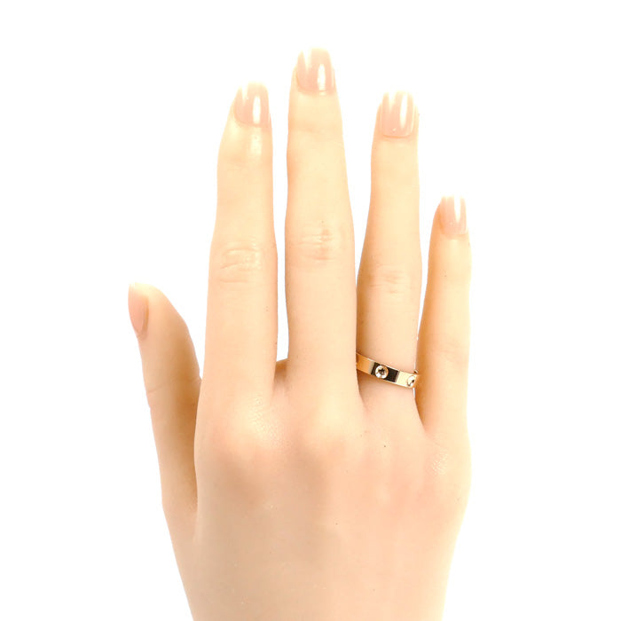 LOUIS VUITTON ルイ・ヴィトン K18PG ピンクゴールド プティットバーグ アンプラント リング・指輪 11号 51 3.5g レディース【中古】【美品】