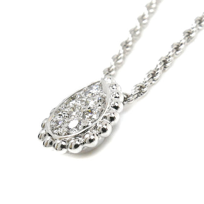 Boucheron ブシュロン K18WG ホワイトゴールド セルパンボエム エクストラスモール ネックレス JPN00612 ダイヤモンド 4.6g 38/42/44cm レディース【中古】