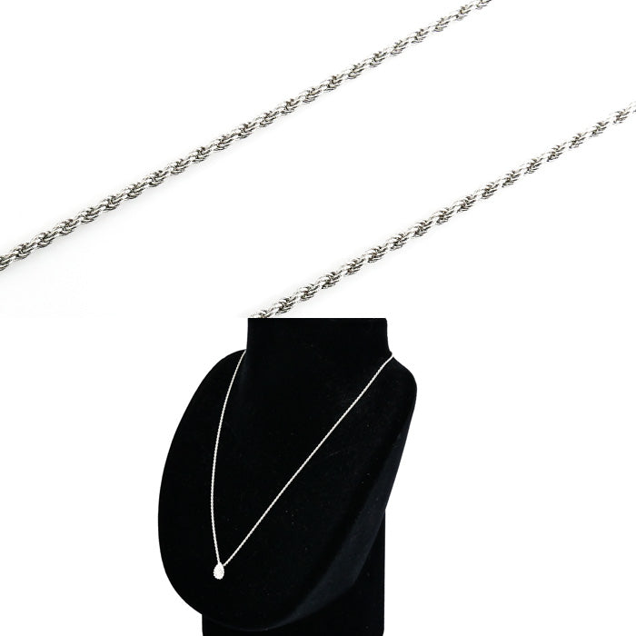 Boucheron ブシュロン K18WG ホワイトゴールド セルパンボエム エクストラスモール ネックレス JPN00612 ダイヤモンド 4.6g 38/42/44cm レディース【中古】