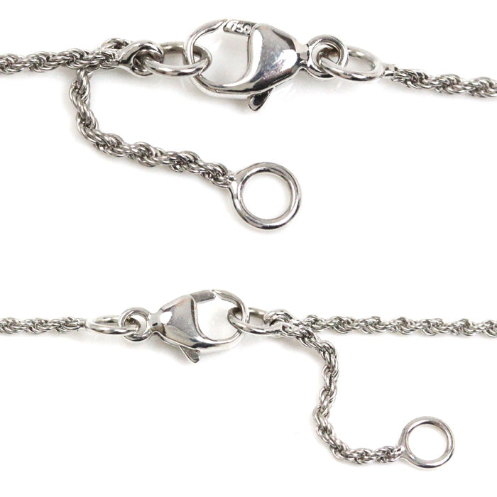 Boucheron ブシュロン K18WG ホワイトゴールド セルパンボエム エクストラスモール ネックレス JPN00612 ダイヤモンド 4.6g 38/42/44cm レディース【中古】