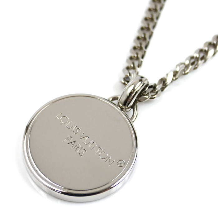 LOUIS VUITTON ルイ・ヴィトン GP ダミエステープル ネックレス M02446 LE1295 55cm メンズ【中古】