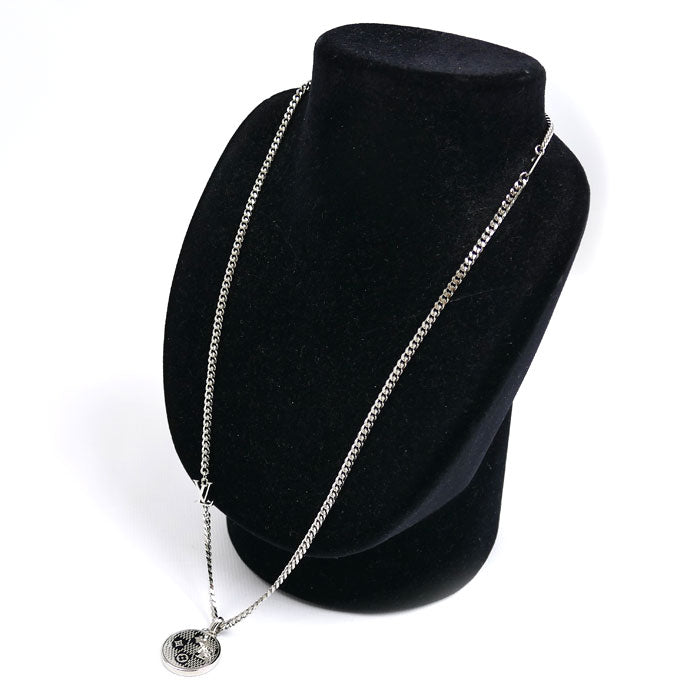 LOUIS VUITTON ルイ・ヴィトン GP ダミエステープル ネックレス M02446 LE1295 55cm メンズ【中古】